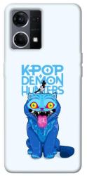 Чехол itsPrint Demon Kpop cat для Oppo Reno 7 4G