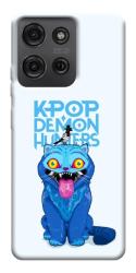 Чехол itsPrint Demon Kpop cat для Motorola Moto G75 5G