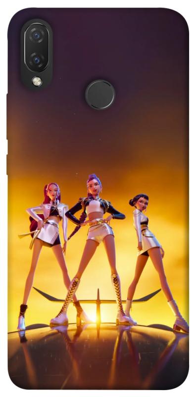 Чехол itsPrint Golden Huntrix для Huawei P Smart+ (nova 3i), к-pop, купить оптом с доставкой