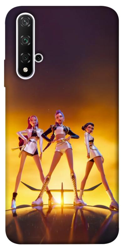 Чехол itsPrint Golden Huntrix для Huawei Honor 20 / Nova 5T, к-pop, купить оптом с доставкой