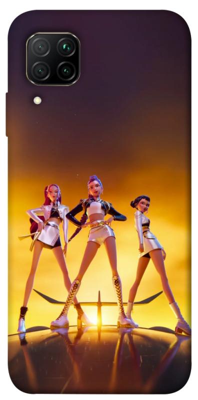 Чехол itsPrint Golden Huntrix для Huawei P40 Lite, к-pop, купить оптом с доставкой