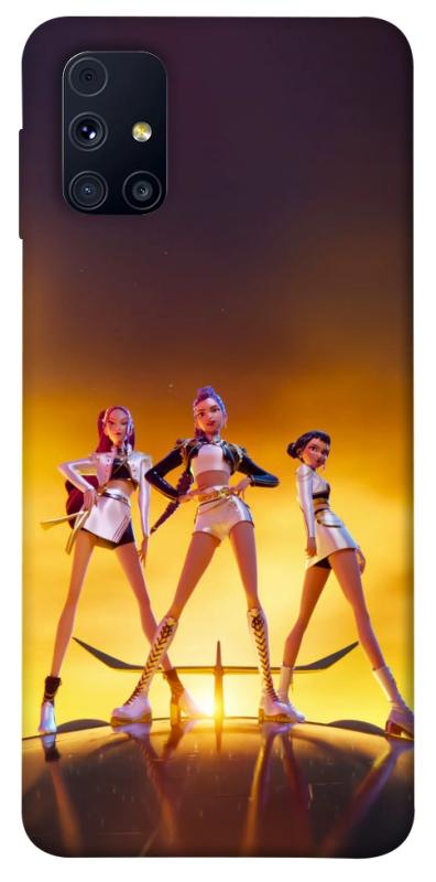Чехол itsPrint Golden Huntrix для Samsung Galaxy M31s, к-pop, купить оптом с доставкой