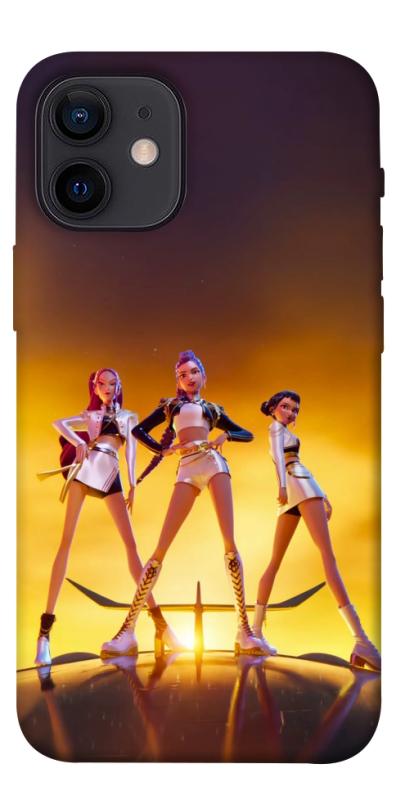 Чохол itsPrint Golden Huntrix для Apple iPhone 12 mini (5.4"), к-pop, купити оптом з доставкою