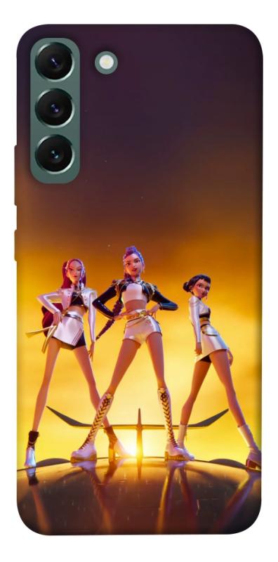 Чехол itsPrint Golden Huntrix для Samsung Galaxy S22+, к-pop, купить оптом с доставкой