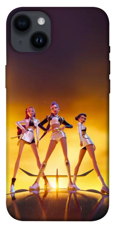 Чехол itsPrint Golden Huntrix для Apple iPhone 14 Plus (6.7"), к-pop, купить оптом с доставкой