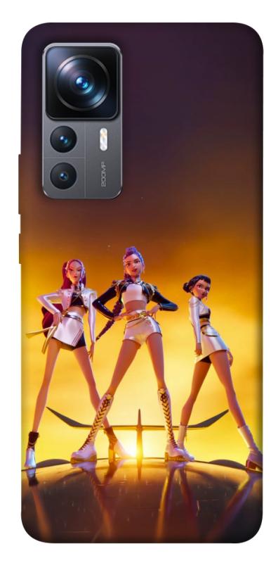 Чехол itsPrint Golden Huntrix для Xiaomi 12T / 12T Pro, к-pop, купить оптом с доставкой