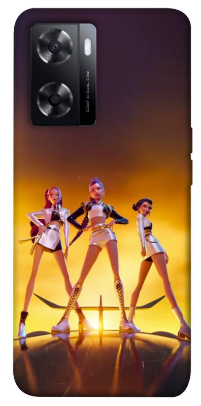 Чехол itsPrint Golden Huntrix для Oppo A57s, к-pop, купить оптом с доставкой