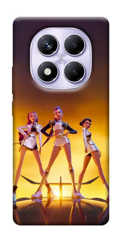 Чехол itsPrint Golden Huntrix для Xiaomi Redmi Note 14 Pro 4G, к-pop, купить оптом с доставкой