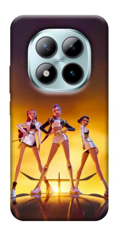 Чехол itsPrint Golden Huntrix для Xiaomi Redmi Note 15 Pro 5G, к-pop, купить оптом с доставкой