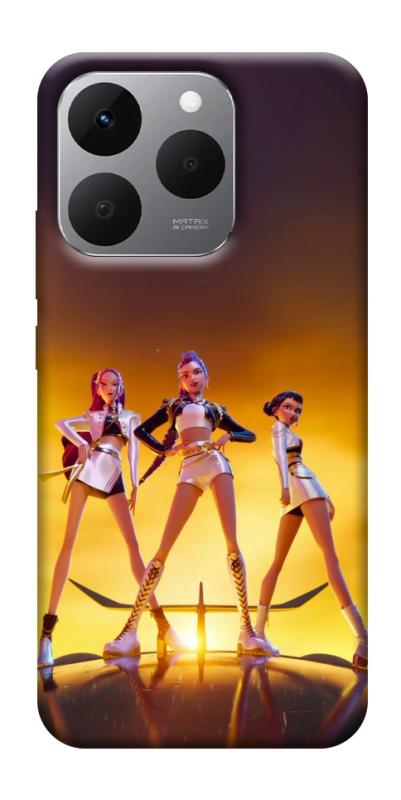 Чохол itsPrint Golden Huntrix для Realme 15T, к-pop, купити оптом з доставкою