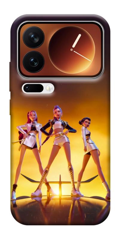 Чехол itsPrint Golden Huntrix для Xiaomi 17 Pro Max, к-pop, купить оптом с доставкой