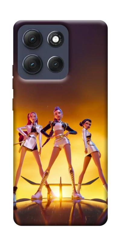 Чехол itsPrint Golden Huntrix для Motorola Moto G86 Power, к-pop, купить оптом с доставкой