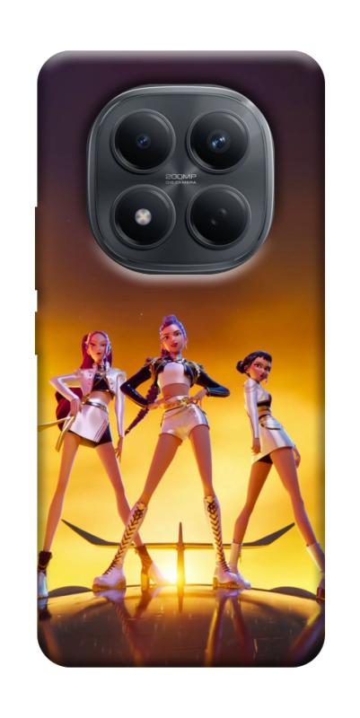 Чохол itsPrint Golden Huntrix для Xiaomi Redmi Note 15 Pro 4G, к-pop, купити оптом з доставкою