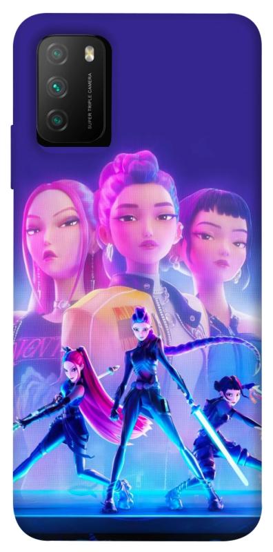 Чехол itsPrint KPOP Demon Hunters для Xiaomi Poco M3, к-pop, купить оптом с доставкой