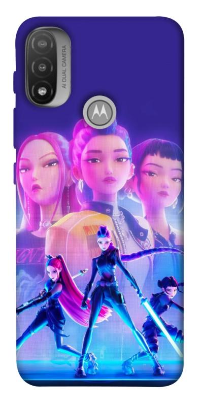 Чехол itsPrint KPOP Demon Hunters для Motorola Moto E20, к-pop, купить оптом с доставкой