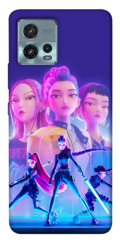 Чехол itsPrint KPOP Demon Hunters для Motorola Moto G72, к-pop, купить оптом с доставкой