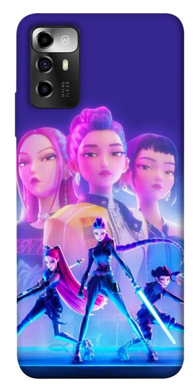Чехол itsPrint KPOP Demon Hunters для ZTE Blade V40 Vita, к-pop, купить оптом с доставкой