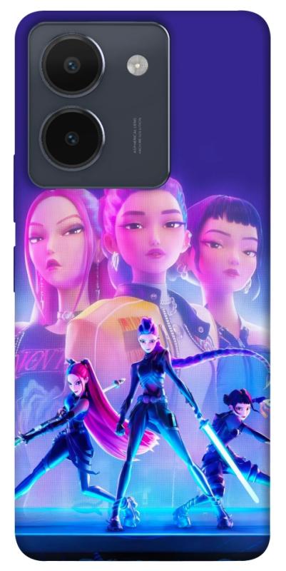 Чехол itsPrint KPOP Demon Hunters для Vivo Y36, к-pop, купить оптом с доставкой