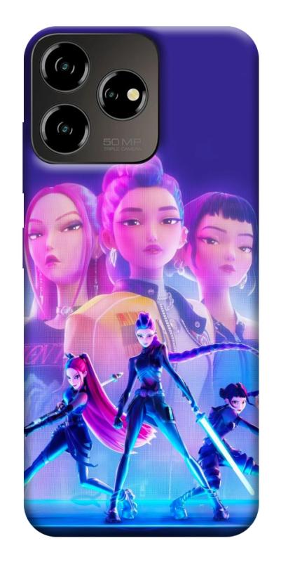 Чехол itsPrint KPOP Demon Hunters для ZTE Blade V50 Desing 4G, к-pop, купить оптом с доставкой