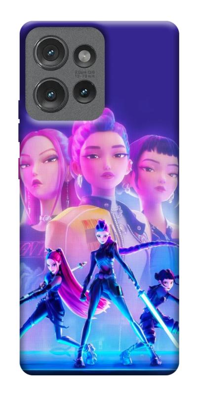 Чехол itsPrint KPOP Demon Hunters для Motorola Edge 50, к-pop, купить оптом с доставкой