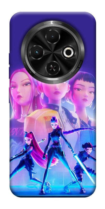 Чохол itsPrint KPOP Demon Hunters для TECNO Spark 30C, к-pop, купити оптом з доставкою