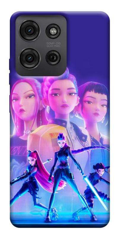 Чехол itsPrint KPOP Demon Hunters для Motorola Moto G75 5G, к-pop, купить оптом с доставкой