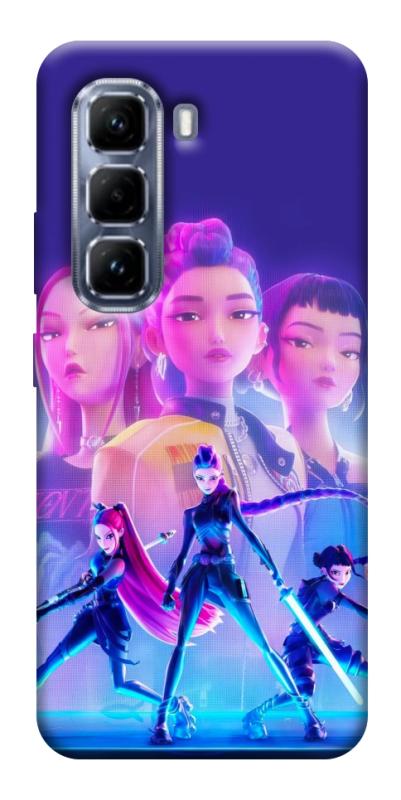 Чехол itsPrint KPOP Demon Hunters для Infinix Hot 50 Pro, к-pop, купить оптом с доставкой
