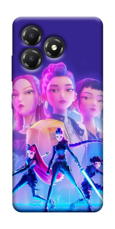Чохол itsPrint KPOP Demon Hunters для ZTE Blade A36, к-pop, купити оптом з доставкою