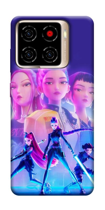 Чехол itsPrint KPOP Demon Hunters для ZTE Blade A56, к-pop, купить оптом с доставкой