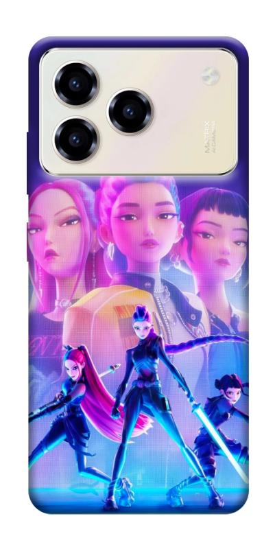 Чехол itsPrint KPOP Demon Hunters для ZTE Blade A76, к-pop, купить оптом с доставкой