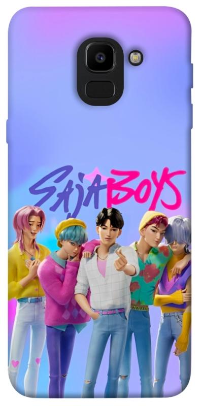 Чехол itsPrint Saja boys для Samsung J600F Galaxy J6 (2018), к-pop, купить оптом с доставкой