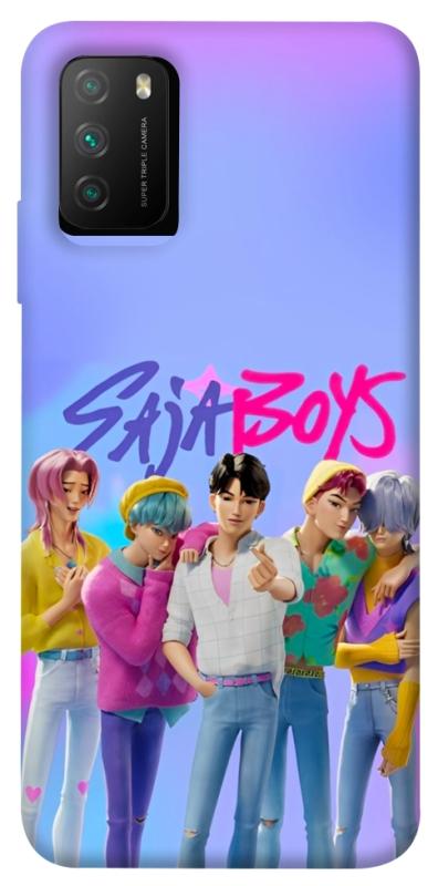 Чехол itsPrint Saja boys для Xiaomi Poco M3, к-pop, купить оптом с доставкой
