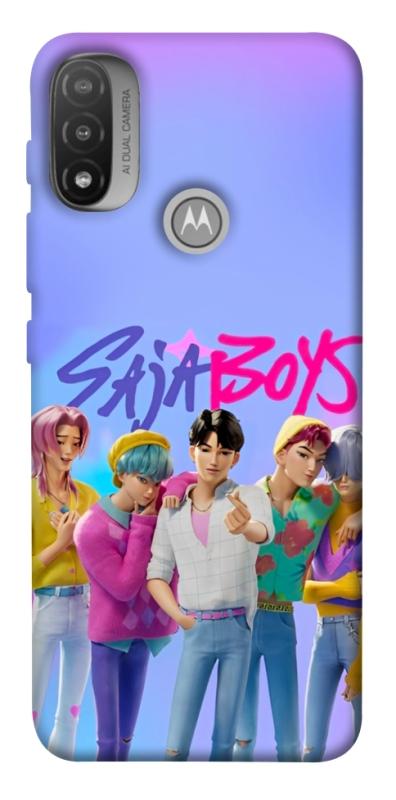 Чехол itsPrint Saja boys для Motorola Moto E20, к-pop, купить оптом с доставкой
