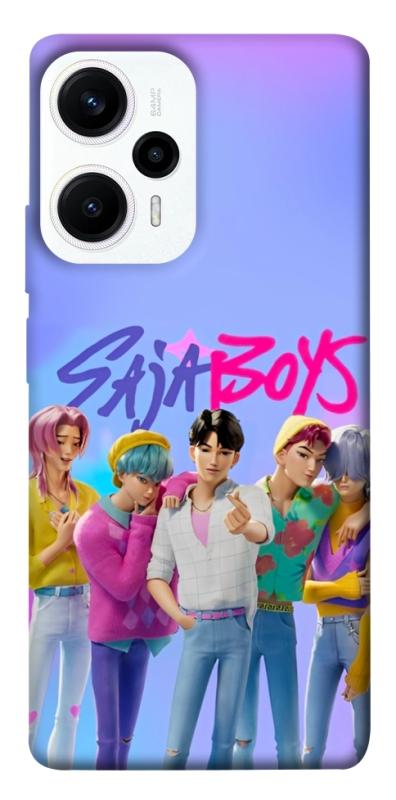 Чехол itsPrint Saja boys для Xiaomi Poco F5 / Note 12 Turbo, к-pop, купить оптом с доставкой