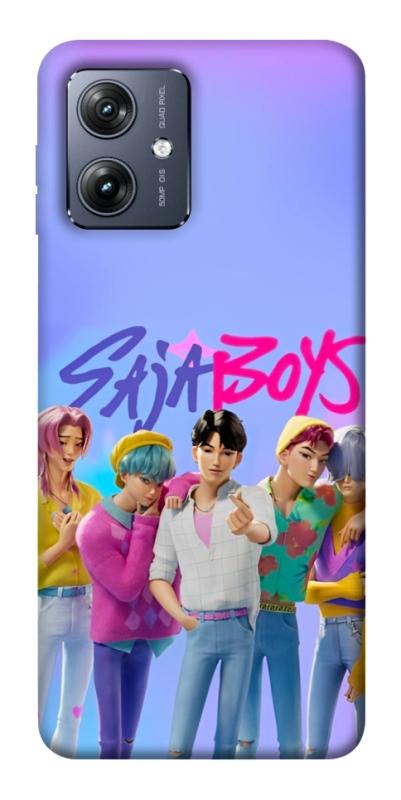 Чехол itsPrint Saja boys для Motorola Moto G54, к-pop, купить оптом с доставкой