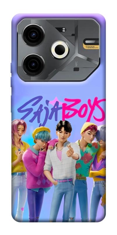 Чехол itsPrint Saja boys для TECNO Pova 6 Neo (LI6), к-pop, купить оптом с доставкой