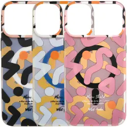 TPU чохол Pastel Chaos with MagSafe для Apple iPhone 17 Pro (6.3")