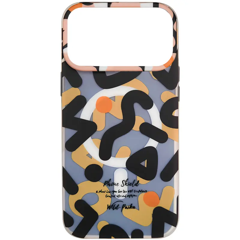 TPU чехол Pastel Chaos with Magnetic Fit для Apple iPhone 17 Pro Max (6.9"), Black, TPU, купить оптом с доставкой