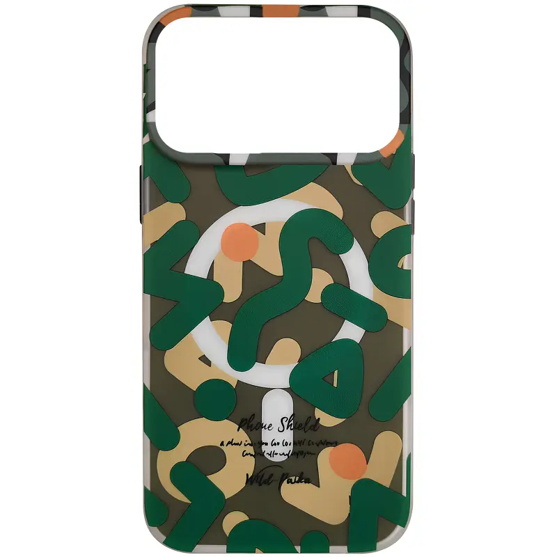 TPU чехол Pastel Chaos with Magnetic Fit для Apple iPhone 17 Pro Max (6.9"), Green, TPU, купить оптом с доставкой