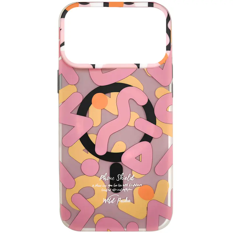 TPU чехол Pastel Chaos with Magnetic Fit для Apple iPhone 17 Pro Max (6.9"), Pink, TPU, купить оптом с доставкой