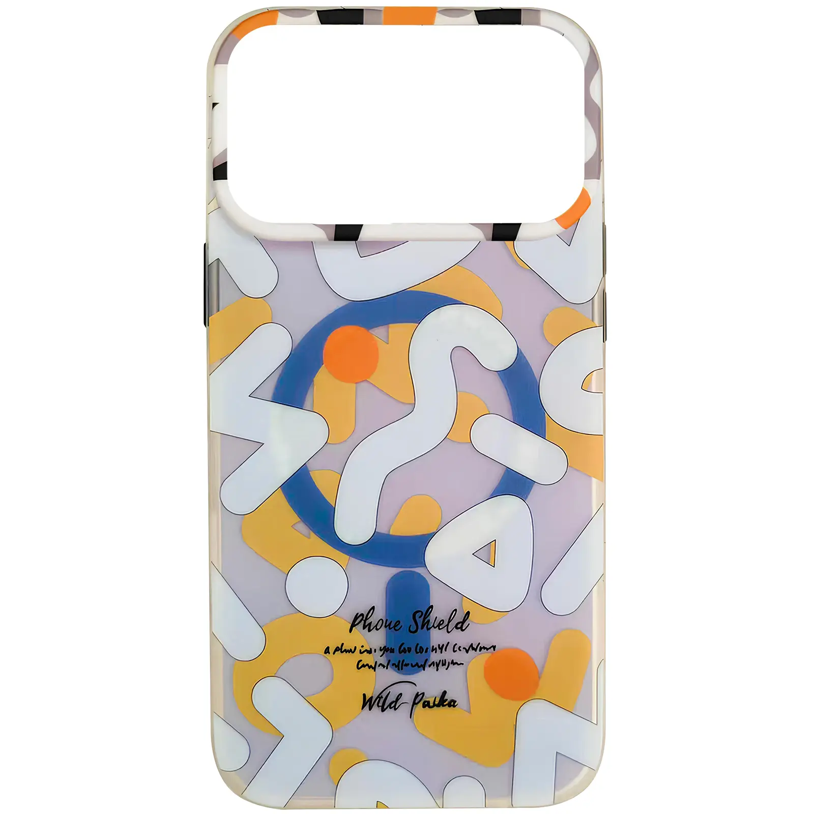 TPU чехол Pastel Chaos with Magnetic Fit для Apple iPhone 17 Pro Max (6.9"), White, TPU, купить оптом с доставкой