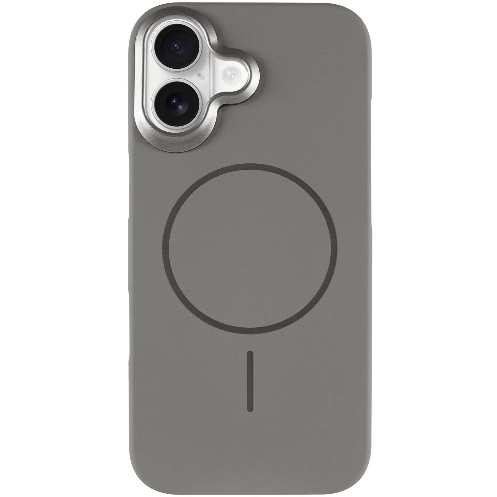 Чехол PC Dream with MagSafe для Apple iPhone 16 (6.1"), Gray 1, Пластик, купить оптом с доставкой