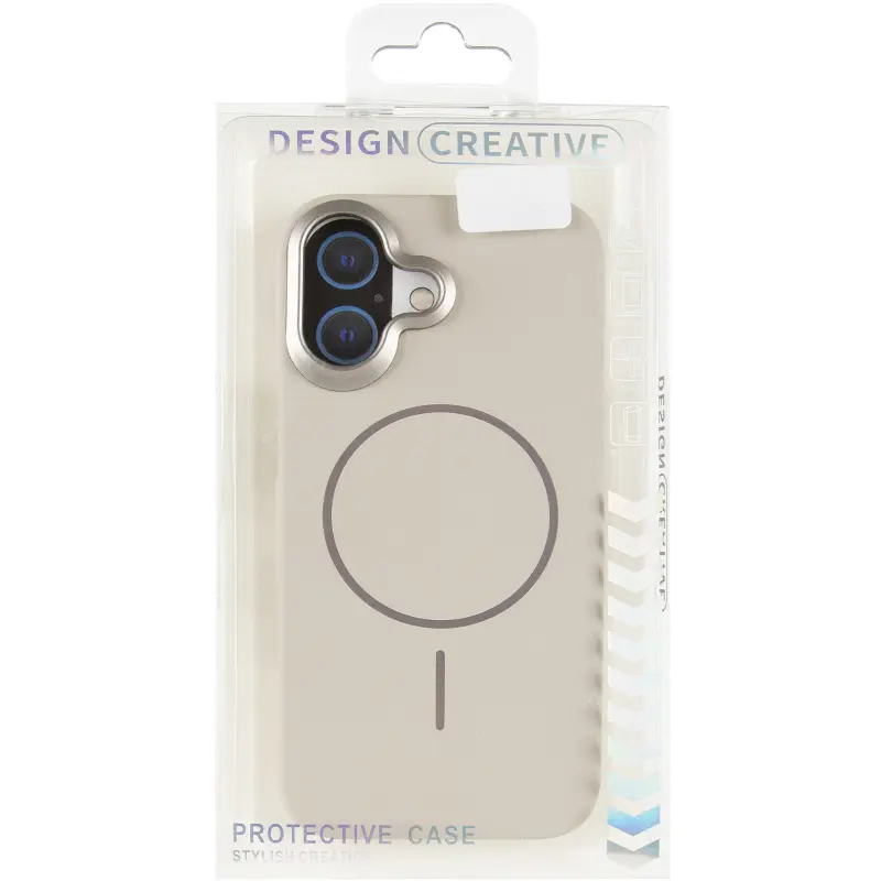 Чехол PC Dream with MagSafe для Apple iPhone 16 (6.1"), White 5, Пластик, купить оптом с доставкой