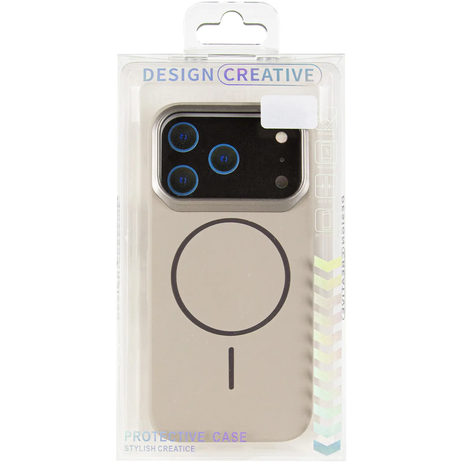 Чехол PC Dream with MagSafe для Apple iPhone 17 Pro Max (6.9"), White 5, Пластик, купить оптом с доставкой