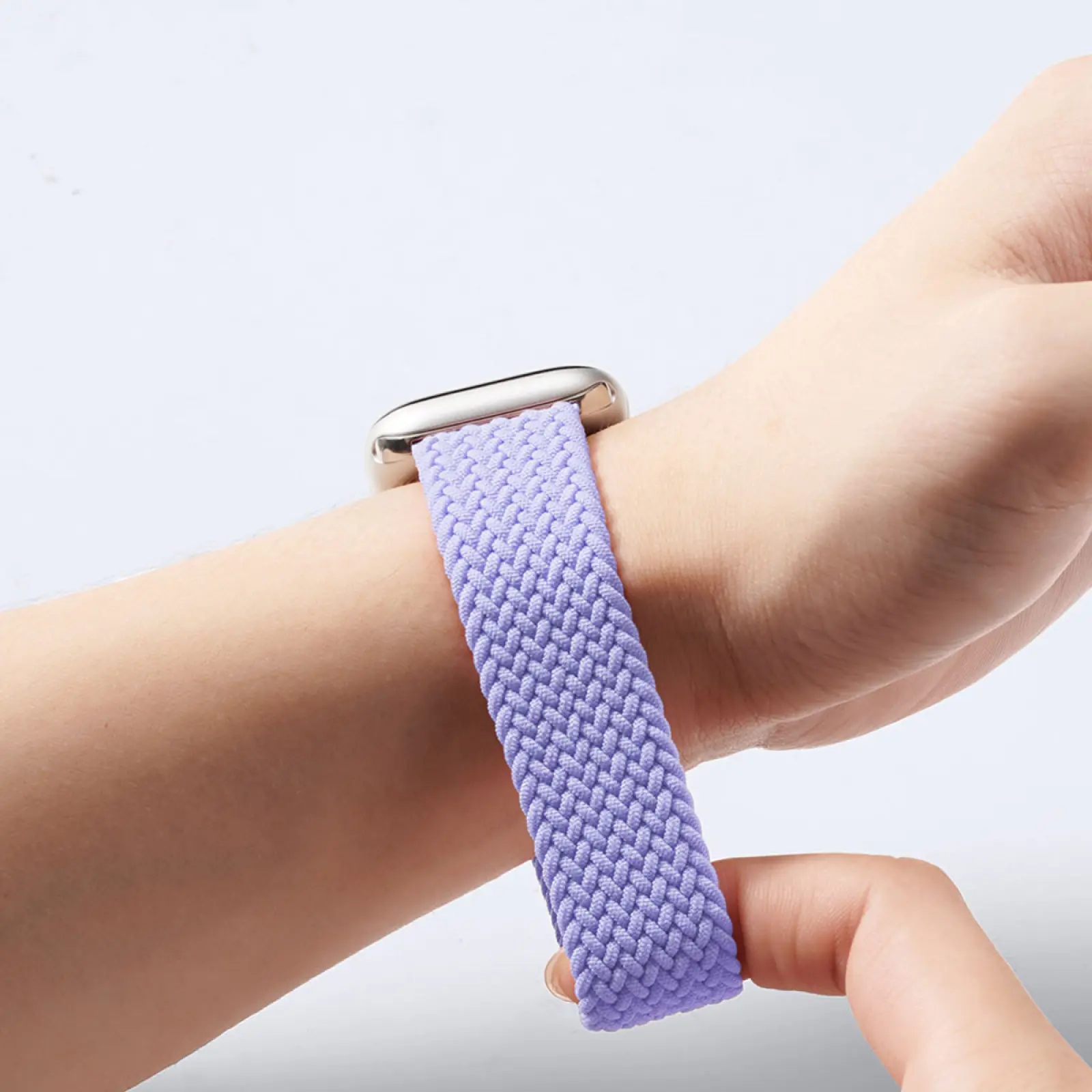 Ремешок Dux Ducis Mixture Ultra для Apple Watch 38/40/41/42mm(ser.10), Misty Purple 6, Нейлон, купить оптом с доставкой