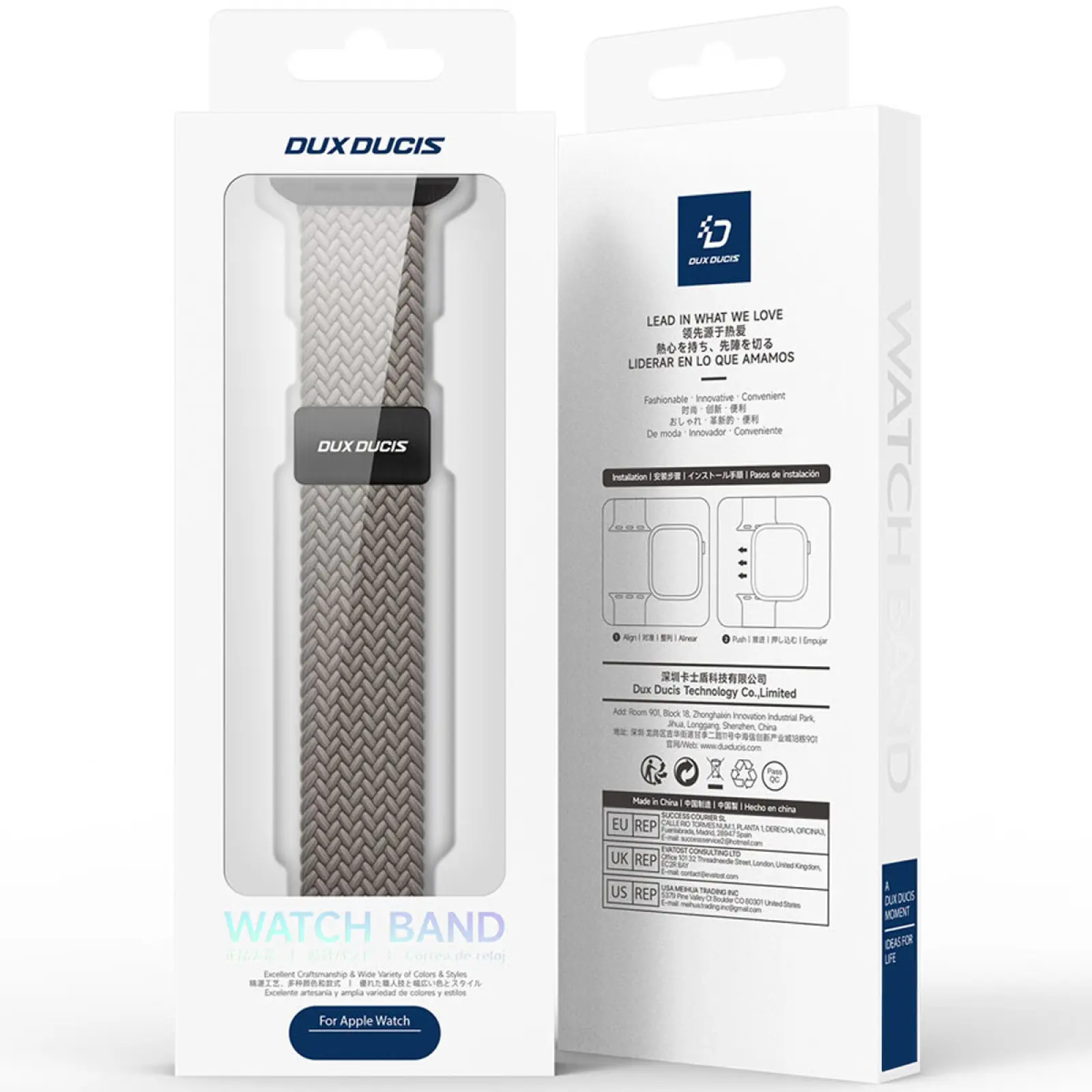 Ремешок Dux Ducis Mixture Ultra для Apple Watch 42(ser.1-3)/44/45/46/49mm, Clay 5, Нейлон, купить оптом с доставкой