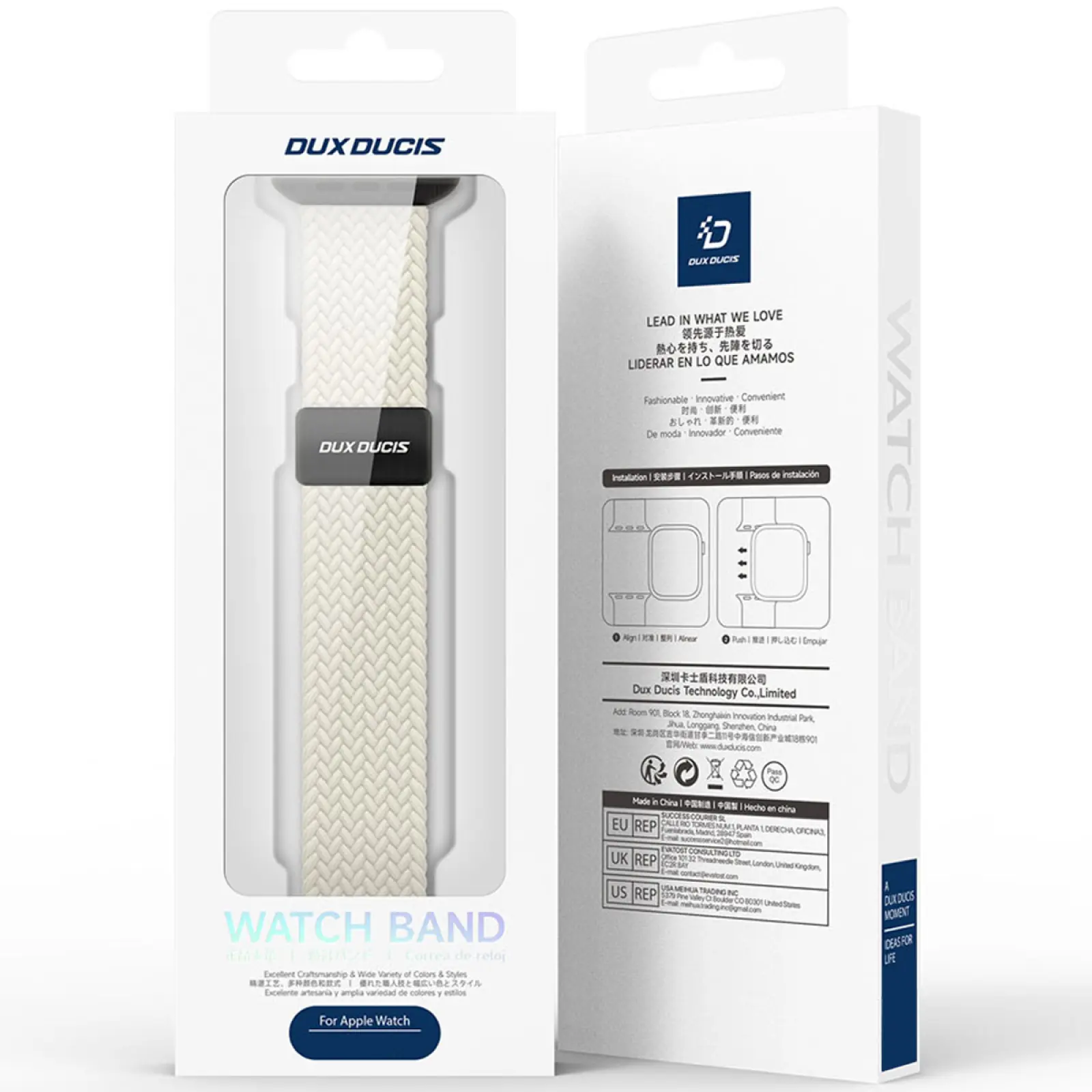 Ремешок Dux Ducis Mixture Ultra для Apple Watch 42(ser.1-3)/44/45/46/49mm, Starlight 5, Нейлон, купить оптом с доставкой