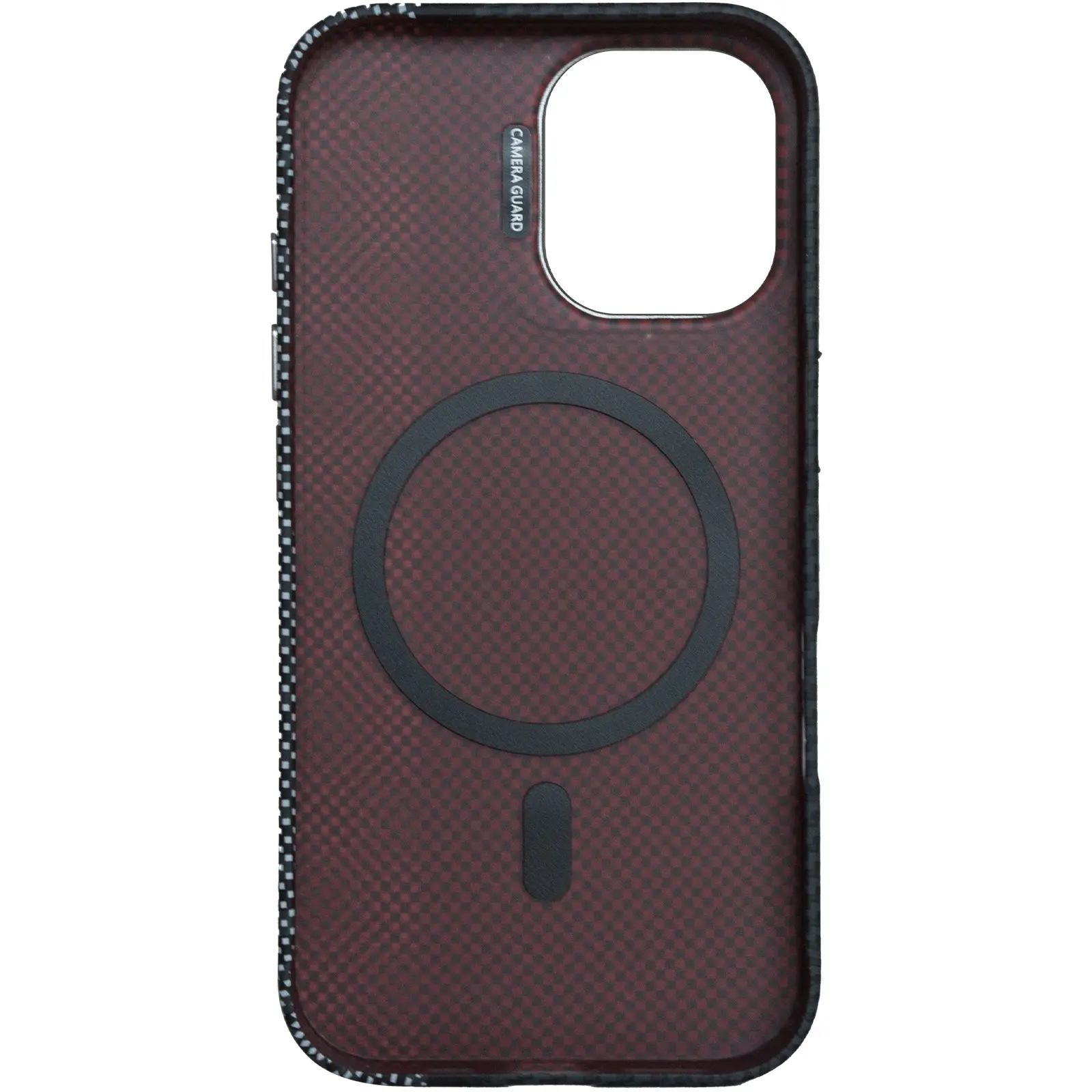 TPU чехол Pixel Craft with Magnetic Fit для Apple iPhone 16 (6.1"), Carbon Line 2, TPU, купить оптом с доставкой