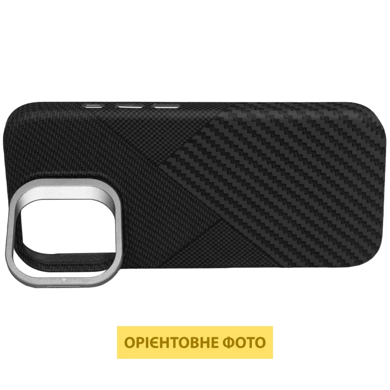 TPU чехол Pixel Craft with Magnetic Fit для Apple iPhone 16 (6.1"), Graphite Flow 5, TPU, купить оптом с доставкой