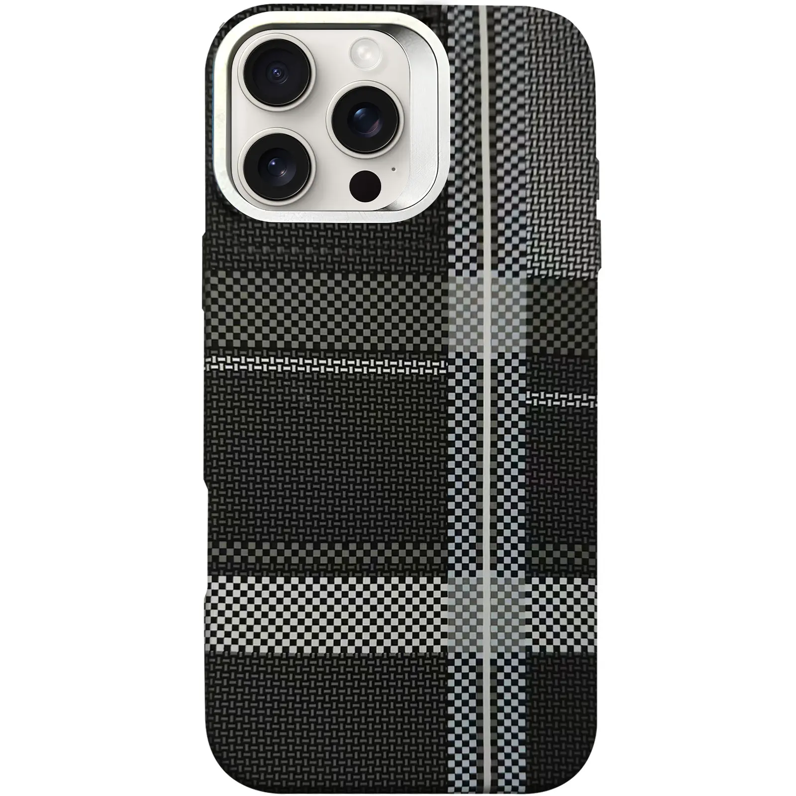 TPU чехол Pixel Craft with MagSafe для Apple iPhone 16 Pro (6.3"), Urban Plaid, TPU, купить оптом с доставкой